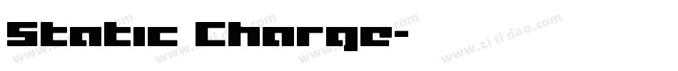 Static Charge字体转换